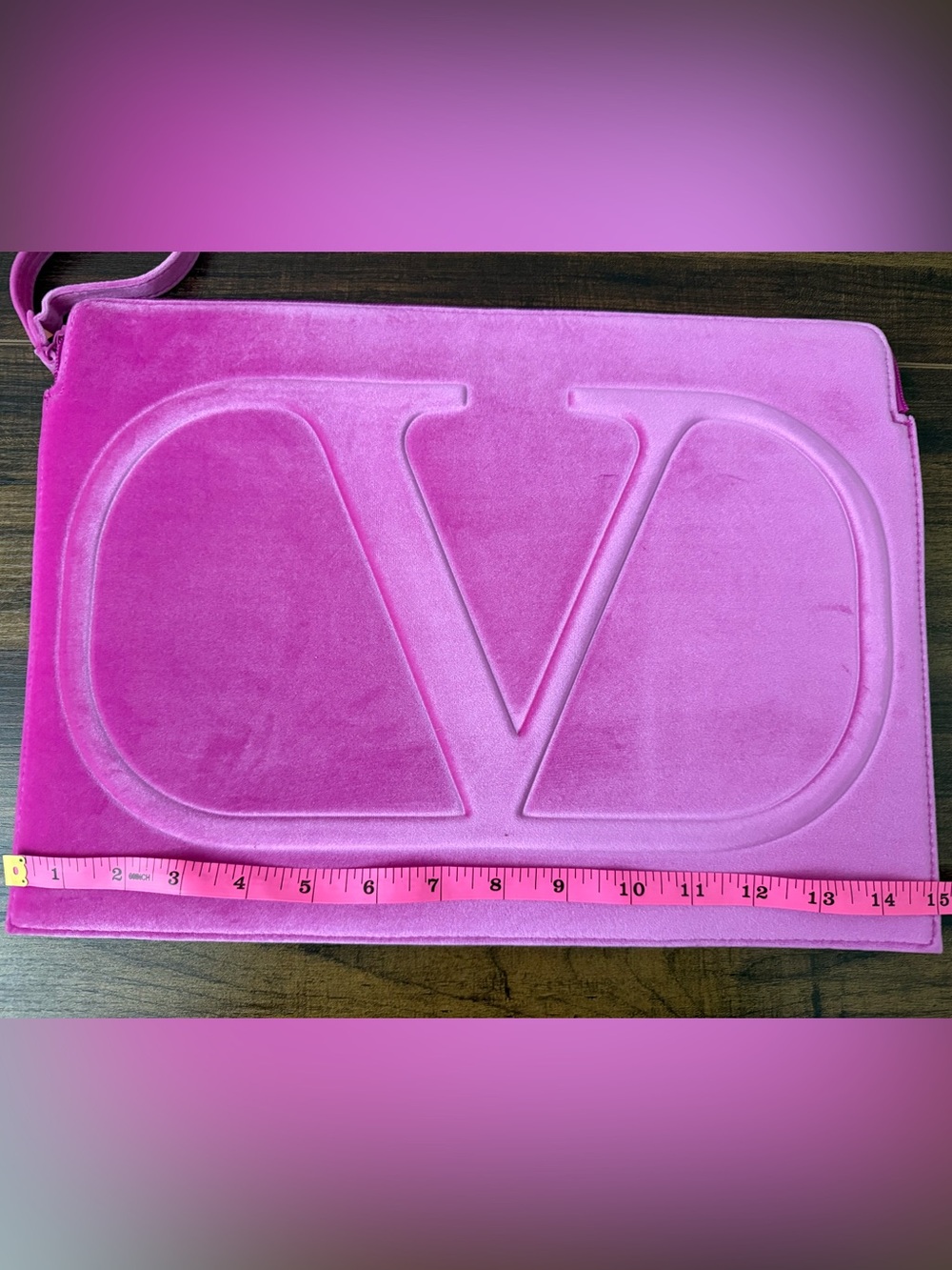 NWOT Valentino beauty laptop case